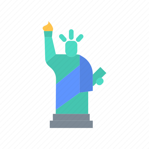 Liberty, landmark, statue, america, vacation icon - Download on Iconfinder