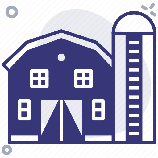 Barn, farm, silo, agriculture, building icon - Download on Iconfinder