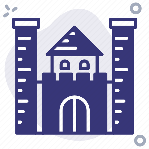Castle, kingdom, medieval, building, architecture icon - Download on Iconfinder