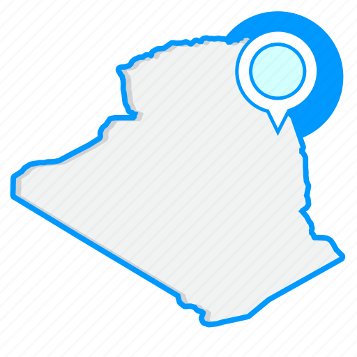 Algeriamaps, country, map, world icon - Download on Iconfinder