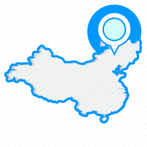 Chinamaps, country, map, world icon - Download on Iconfinder