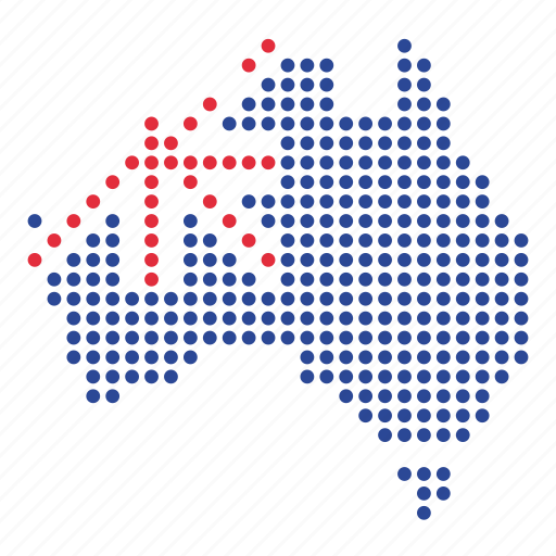Australia, australian, map, location, country icon - Download on Iconfinder