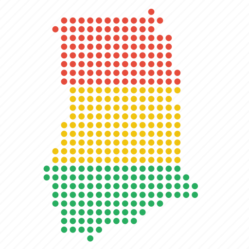 Ghana, map, location, country, ghanaian icon - Download on Iconfinder