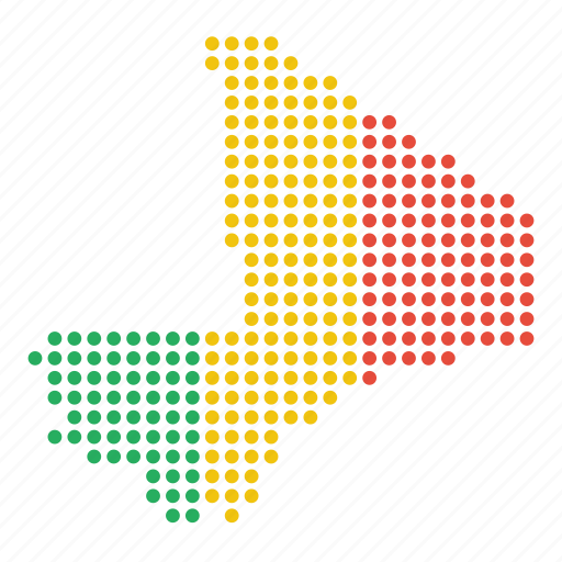 Mali, map, location, country, malian icon - Download on Iconfinder