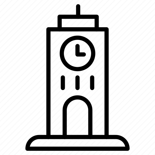 Clock, tower, building, gateway icon - Download on Iconfinder