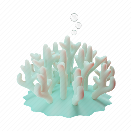 Sea, plant, world ocean day, life, nature 3D illustration - Download on Iconfinder