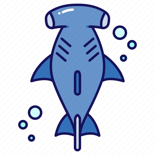 Hammer, shark, ocean, animal, sea, nature icon - Download on Iconfinder