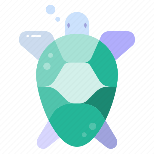 Sea, turtle, ocean, animal, nature, shell icon - Download on Iconfinder