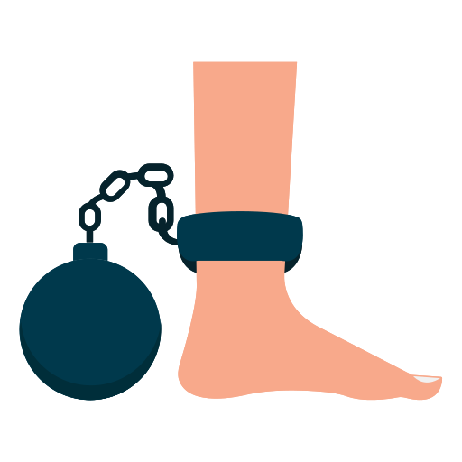 Servitude, bondage, forced, labor, enslavement, exploitation, subjugation icon - Download on Iconfinder