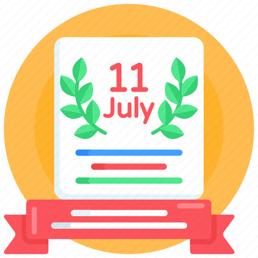 Population day banner, population day ribbon, population day celebrations, 11 july, world population day icon - Download on Iconfinder