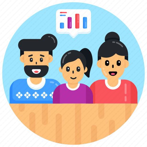 Family chat, family communication, family discussion, family, population icon - Download on Iconfinder