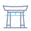 architecture, building, famous, gate, japan, landmark, torii 