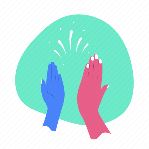 Clapping, hands illustration - Download on Iconfinder