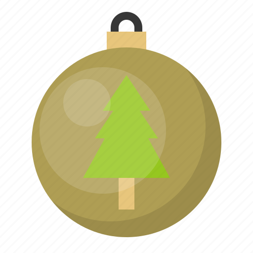 Ball, bauble, christmas, decoration, ornament, pine tree icon - Download on Iconfinder