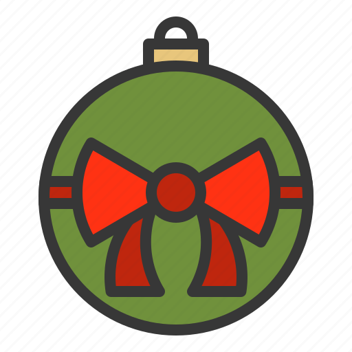 Ball, bauble, bow tie, christmas, decoration, ornament icon - Download on Iconfinder