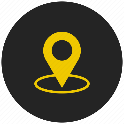 Gps, locate, location marker, location pin, location tracker, map, place icon - Download on Iconfinder