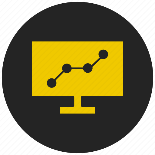 Analysis, dashboard, finance, growth, line graph, report, statistics icon - Download on Iconfinder