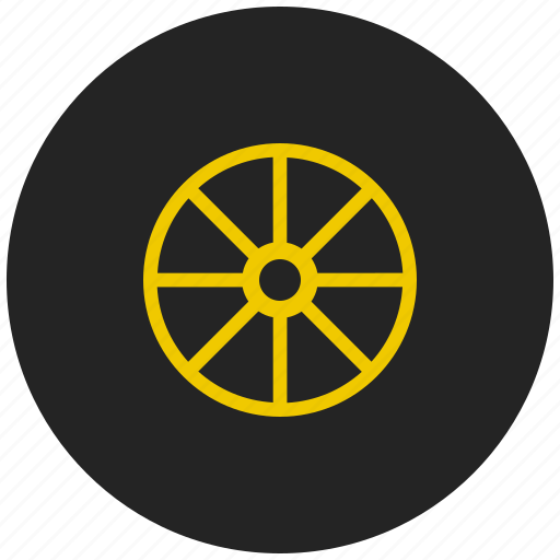 Driving, gear, ship wheel, steering, tire, tuning icon - Download on Iconfinder