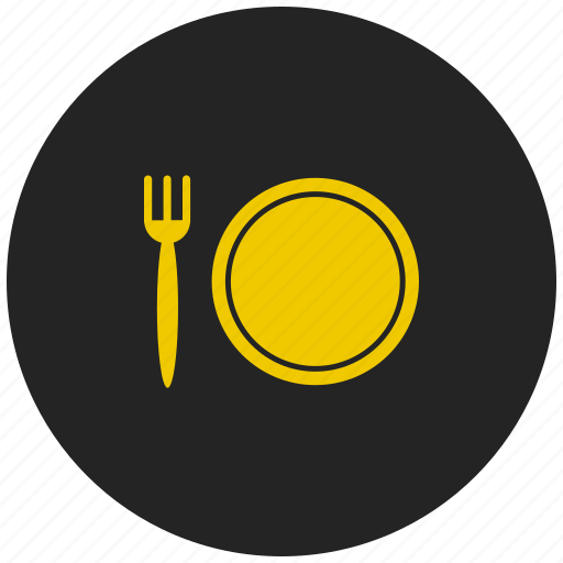 Buffet, cutlery, dinner plate, fork, hotel, mealplate, restaurant icon - Download on Iconfinder