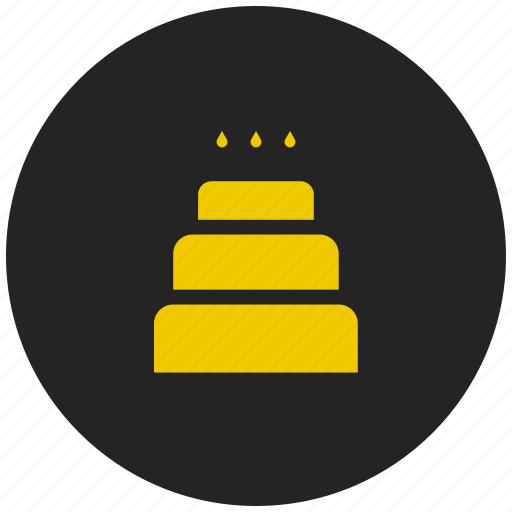 Birthday cake, cake with candles, celebration, christmas cake, party, wedding cake, xmas cake icon - Download on Iconfinder