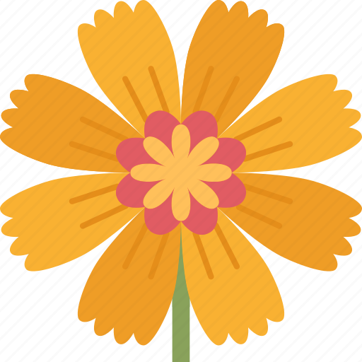 Flower, blossom, yellow, garden, summer icon - Download on Iconfinder