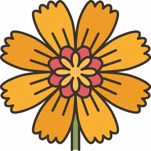 Flower, blossom, yellow, garden, summer icon - Download on Iconfinder