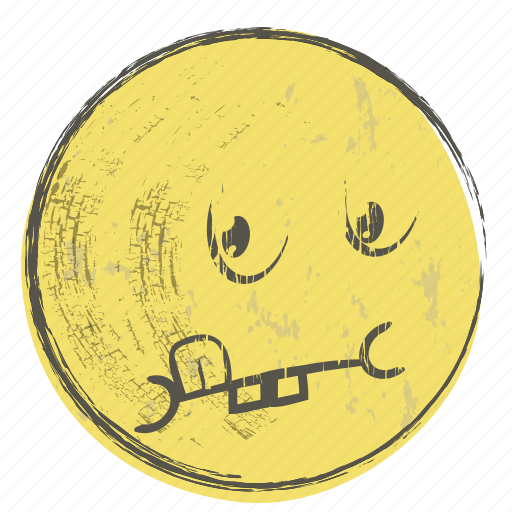 Cartoon, emoji, face, paper, smiley, yellow icon - Download on Iconfinder