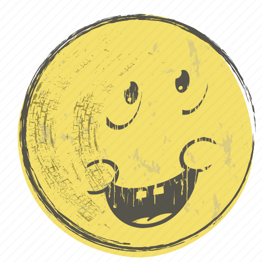 Cartoon, emoji, face, paper, smiley, yellow icon - Download on Iconfinder