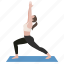 crescent lunge, exercise, pose, workout, yoga, yoga15 