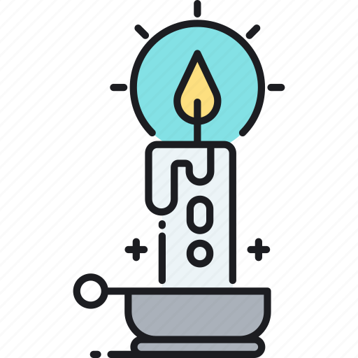 Candle, flame, heat, light icon - Download on Iconfinder
