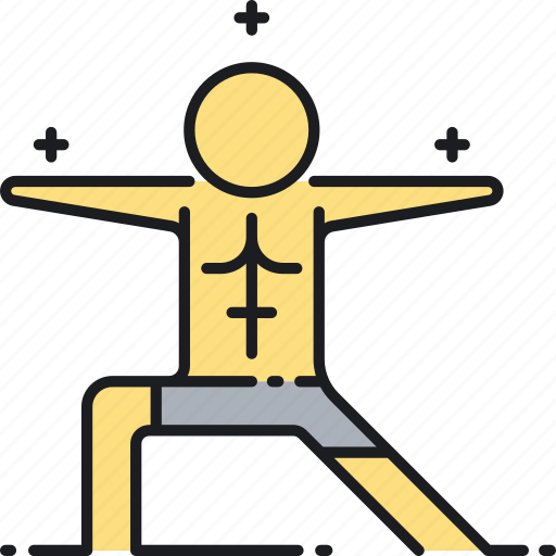 Abs, exercise, fit, man, stretch, yoga icon - Download on Iconfinder