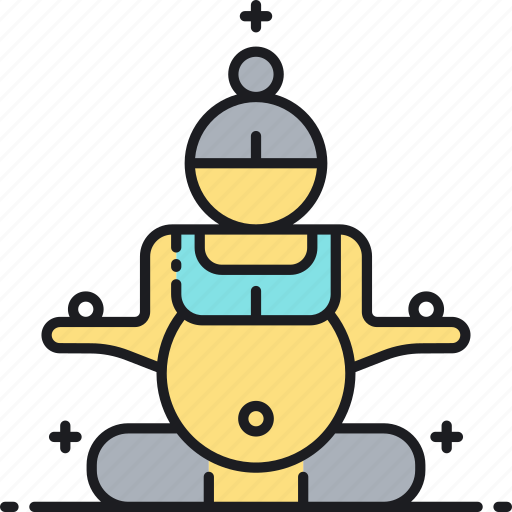 Prenatal, yoga icon - Download on Iconfinder on Iconfinder