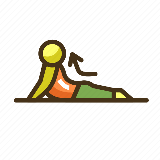 Cobra, pose, yoga, yoga pose icon - Download on Iconfinder