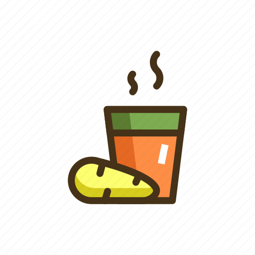 Ginger, tea, ginger tea icon - Download on Iconfinder