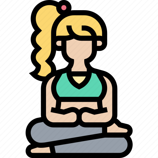 Log, pose, yoga, stretch, training icon - Download on Iconfinder