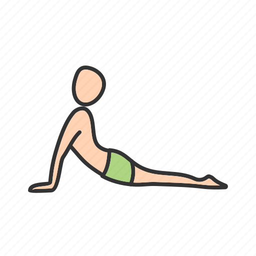 Body, cobra, fitness, healthy, pose, yoga, young icon - Download on Iconfinder