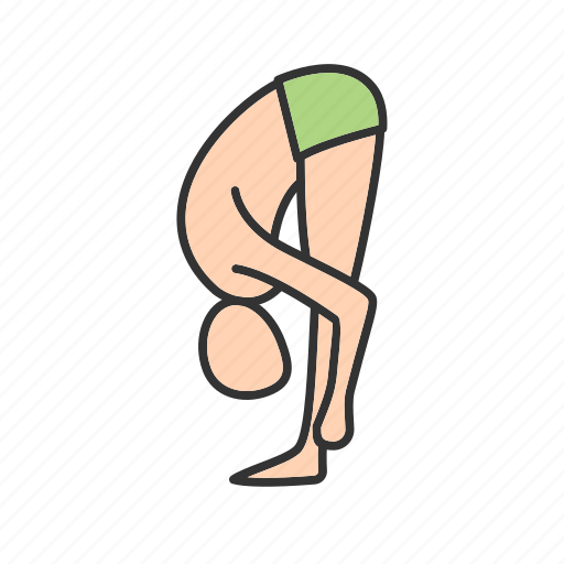 Bend, exercise, flexibility, forward, pose, stretch, yoga icon - Download on Iconfinder