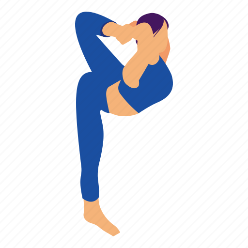 One step, yoga pose, exercise, young, gymnastic, one leg, doing icon - Download on Iconfinder