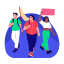 demonstration, protesting, activism, advocacy, leadership 