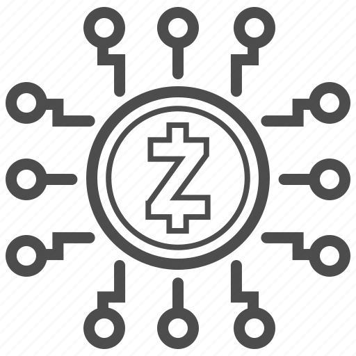 Blockchain, cryptocurrency, mining, zcash icon - Download on Iconfinder