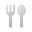 restaurant, food, kitchen, spoon, fork