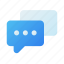 chat, bubble, communication, conversation, message
