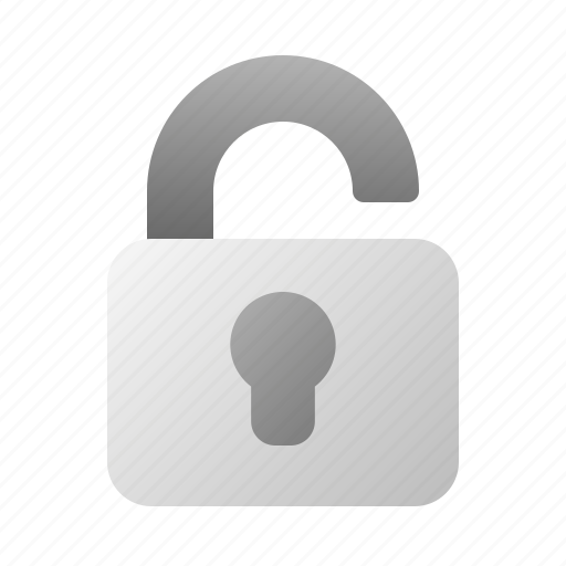 Unlock, lock, padlock, safety icon - Download on Iconfinder