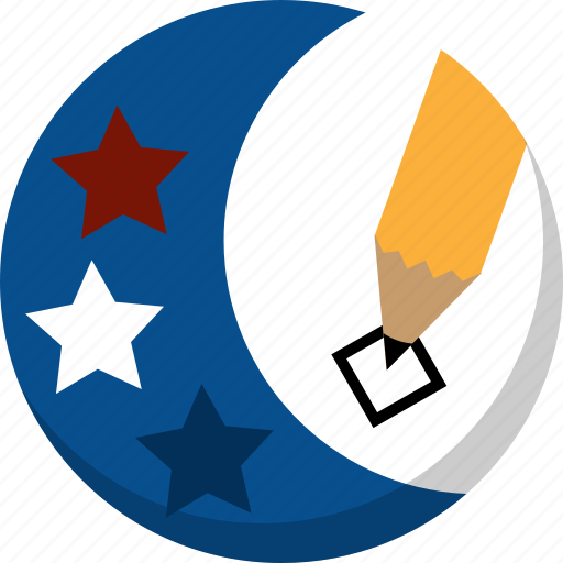 America, ballot, election, pencil, vote, voting icon - Download on Iconfinder
