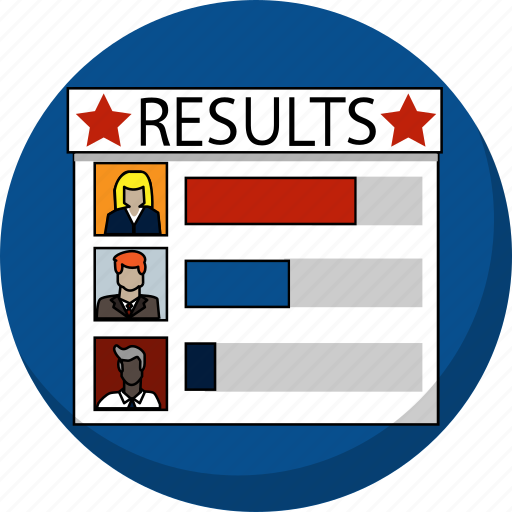 America, election, poll, results, vote, voting icon - Download on Iconfinder