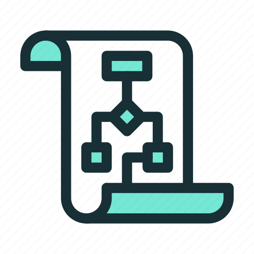 Algorithm, planning, scheme, strategy icon - Download on Iconfinder