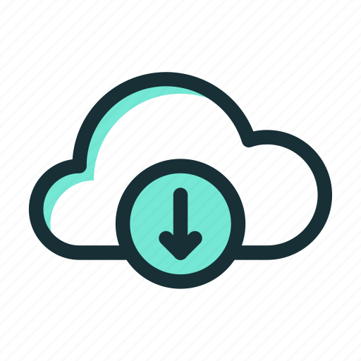 Cloud, data, download, save icon - Download on Iconfinder