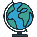 globe, earth, planet, world