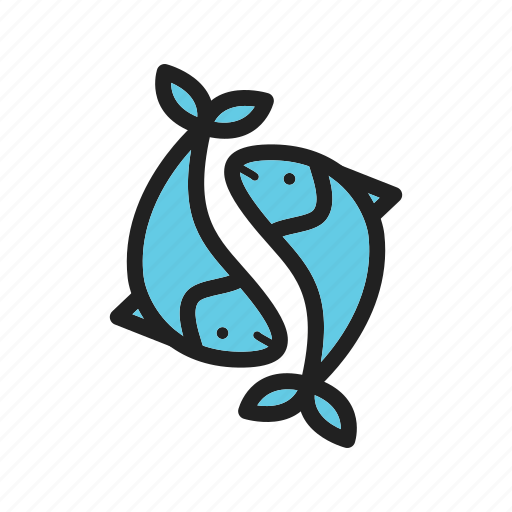 Pisces, zodiac, astrology, sign icon - Download on Iconfinder
