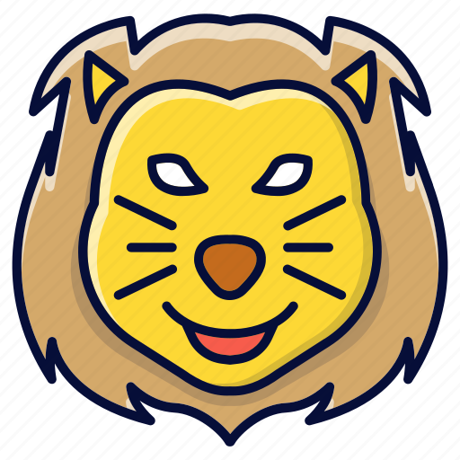 Animal, head, leo, lion icon - Download on Iconfinder